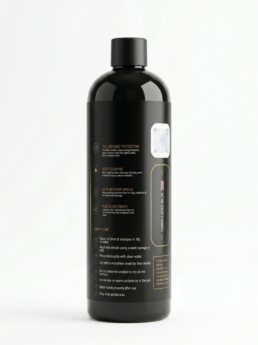 KIT Hybrid Car Shampoo (500ml) – Luxury Grade Ceramic Protection