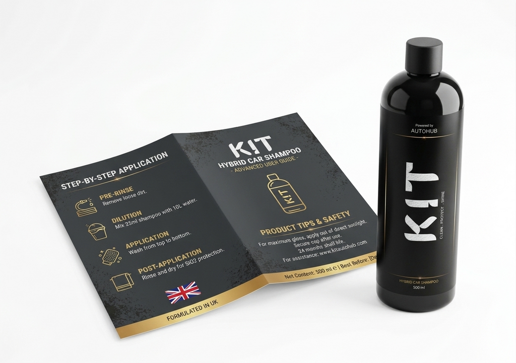 KIT Hybrid Car Shampoo (500ml) – Luxury Grade Ceramic Protection