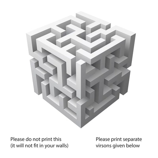 optical illusion 3d wall corner sticker